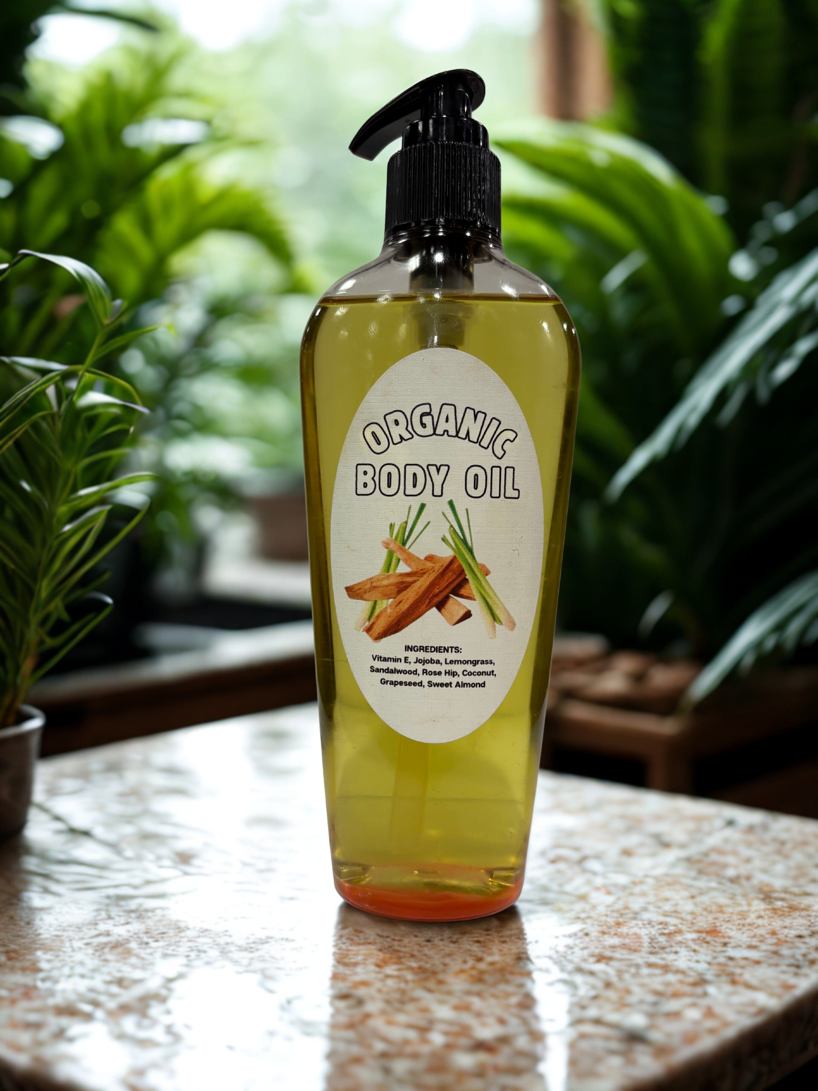 Organic Body Oil