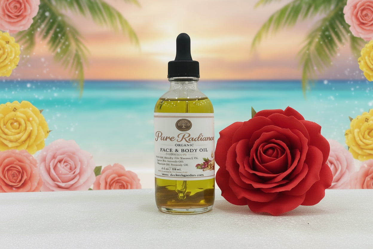 Face and Body Oil w/ Pineapple Rose
